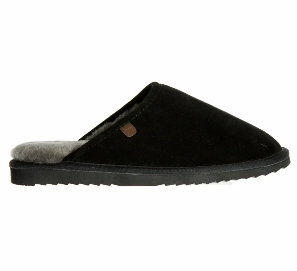 Warmbat Classic Slipper Schwarz – Grau 3