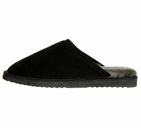 Warmbat Classic Slipper Schwarz – Grau 5